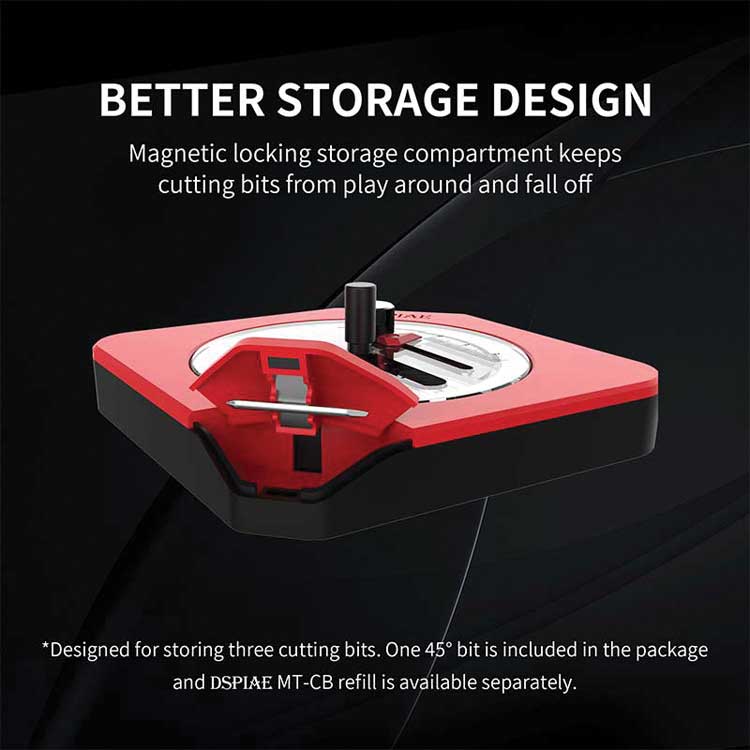 Integral Stepless Circular Cutter -- Cuts 1mm to 50mm Diameter Circles-3