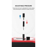 Integral Stepless Circular Cutter -- Cuts 1mm to 50mm Diameter Circles-6