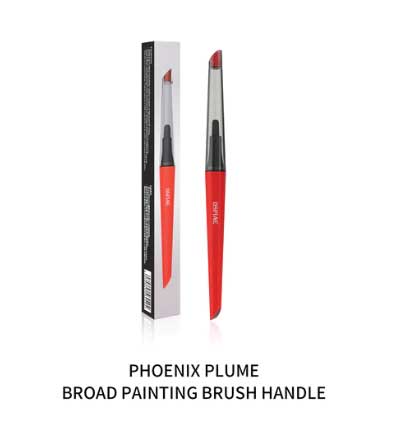 Phoenix Plume Interchangeable Broad Painting Brush Handle Only