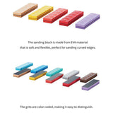 Sanding Sponge -- #180-#800 Grit pkg(30)-2