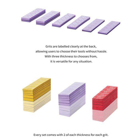 Sanding Sponge -- #180-#800 Grit pkg(30)-3