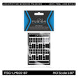 EMD SD70ACe & SD70M-2 Locomotive Window Masking Set