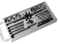 Tap & die set 16pc
