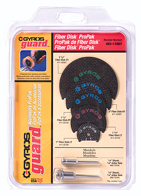 7-Piece ProPak Tool Set -- Fiber Disk