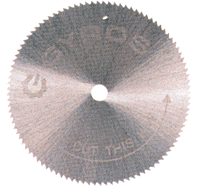 Saw Blade -- Fine, 1-1/2" Diameter, 100 Teeth