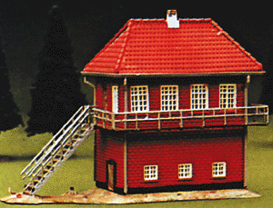 Yard Tower 1910 Era -- 3-1/2 x 2-1/2 x 4-3/4"  12.5 x 5 x 9.5cm