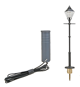 Old Style Streetlight -- Kit - Satin Black pkg(2)