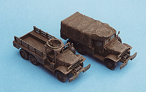 Military - US & Allies WWII - Trucks (Resin Kits) -- Dodge WC63 1.5-Ton 6x6 Cargo/Personnel Carrier w/Winch