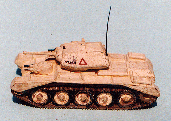 Military - England & Allies WWII - "Cruiser" Tanks (Resin Kits) -- "Crusader" Mark I w/2-Pounder Gun & Machine Gun Turret