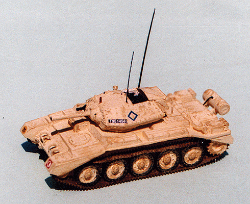 Military - England & Allies WWII - "Cruiser" Tanks (Resin Kits) -- "Crusader" Mark IICS w/3" Howitzer