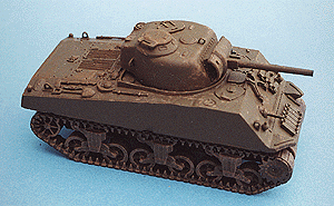Military - US & Allies WWII - "Sherman" Medium Tanks -- M4A2 Late w/47 Degree Front, Diesel Engine & Welded Hull (Plastic & Resin Ki