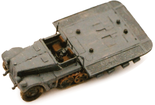 SdKfz 10/5 Half-Track Sides Down - Kit