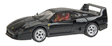 Private Collection Automobiles - 1/43 Scale Ferrari F40 2-Door w/Rear Spoiler -- Black