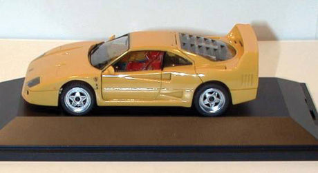 Private Collection Automobiles - 1/43 Scale Ferrari F40 2-Door w/Rear Spoiler -- Yellow