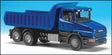 European Construction Equipment -- Scania T Dump Truck (blue)