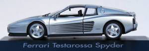 Private Collection Automobiles - 1/43 Scale Ferrari Testarossa -- Silver