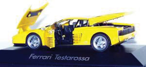 Private Collection Automobiles - 1/43 Scale Ferrari Testarossa -- Hardtop (yellow)