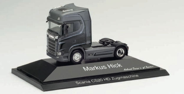 Scania CS 20 2-Axle Tractor Only - Assembled -- Markus Hick (gray)