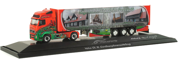 European Truck -- Volvo FH Curtain Semi (Spreewald-Schulisch)