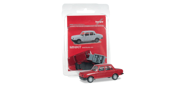 Wartburg 353 Sedan - Minikit -- Various Standard Colors