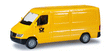 Minikit Mercedes-Benz Sprinter Van - Kit (Plastic) -- German Mail (yellow, black)