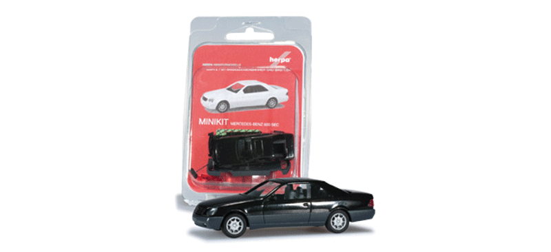 Mercedes-Benz 600 SEC Sedan - Minikit -- Various Standard Colors