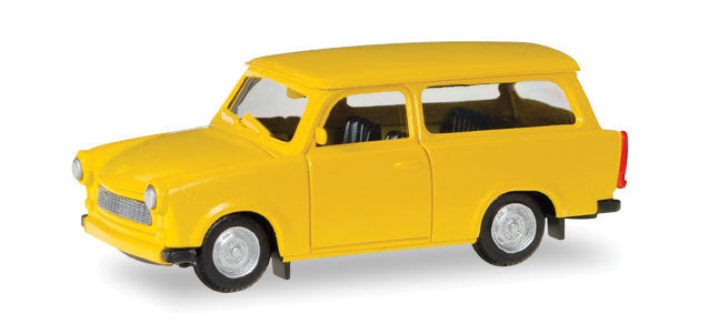 Trabant 601 - Minikit -- German Post (yellow)