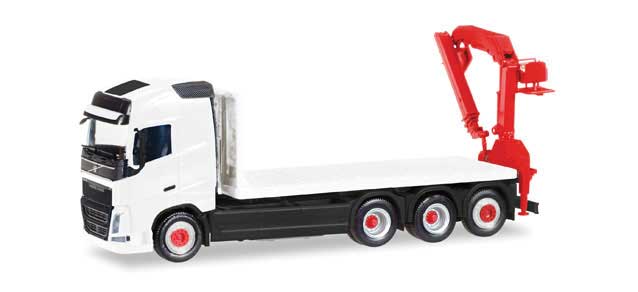 Volvo FH Straight Truck with Hoist - MiniKit -- Various Standard Colors