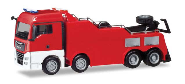 MAN TGX Empl Wrecker - Minikit -- Red