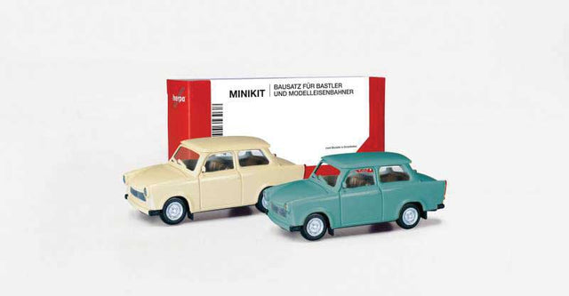 Trabant 601 Sedan 2-Pack - Minikit -- Various Standard Colors