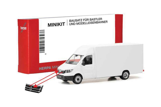 Volkswagen Crafter Box Truck - Minikit -- Various Standard Colors