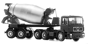 MAN F90 concrete