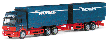 Tractor/Trailer Mercedes -- Worms