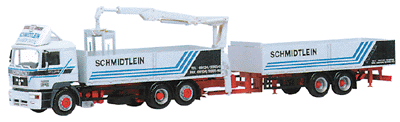 Tractor/Trailer MAN -- F2000 w/Crane Schmidtlein