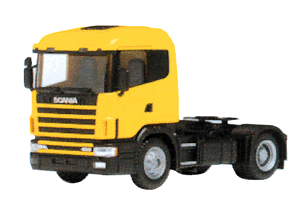 Tractor/Trailer Scania -- 124 Tractor