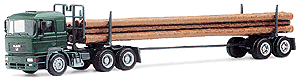Tractor/Trailer MAN -- F2000 2-Axle Evolution Tractor w/Skeleton Log Tractor