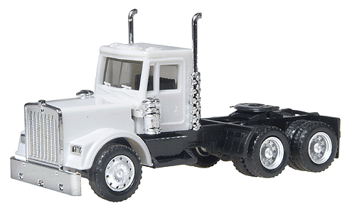 American Trucks - Tractor Only - Kenworth W-900 w/New Hood, Grille & Bumper -- Unpainted