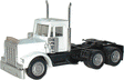 American Trucks - Tractor Only - Kenworth W-900 3-Axle Conventional -- Short Chassis - Unpainted