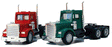 American Trucks - Tractor Only - Freightliner 3-Axle Conventional, No Sleepe -- Painted