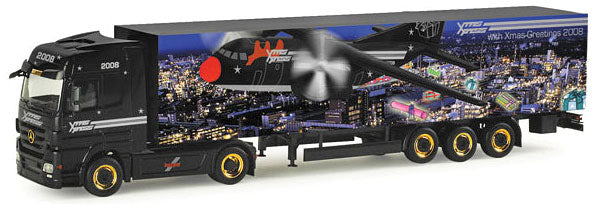 European Trucks -- Mercedes Benz Actros Semi, Christmas 2008