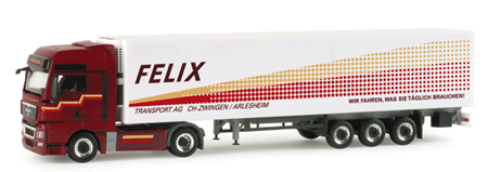 European Trucks -- MAN TGX XXL Reefer Semi (Felix)