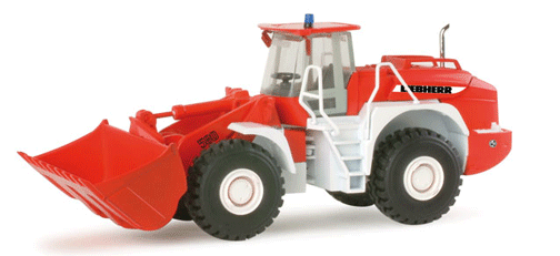 European Truck -- Liebherr L 580 Front-End Loader Fire Department