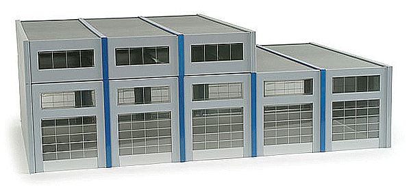 Warehouse Building w/Offices - Kit (Plastic)