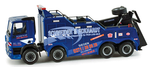 DAF Empl Wrecker -- Schneider & Eckhardt (blue, German Lettering)