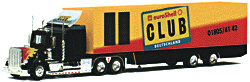 Tractor/Trailer Peterbilt -- Semi, Shell Euro /truck