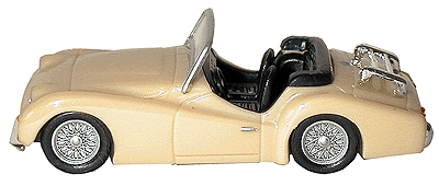 European Automobiles - Triumph -- TR 3 Roadster w/Top Down