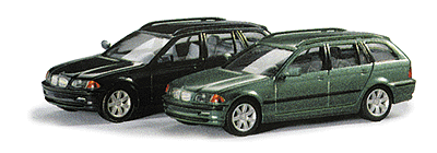 European Automobiles - BMW -- 1999 3-Series Touring Station Wagon - Dark Blue Standard Paint