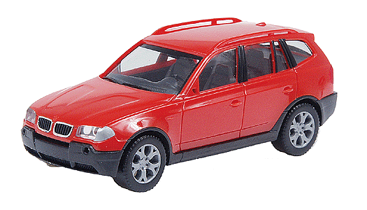 BMW X3 SUV - Assembled -- Red