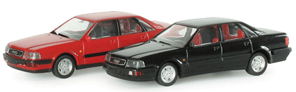 European Automobiles -- Audi V8 (Standard Colors)-1