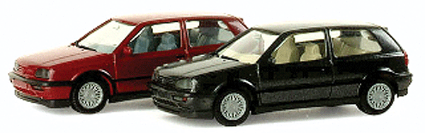 European Automobiles -- Volkswagen Golf 3 VR6 (Standard Colors)-1